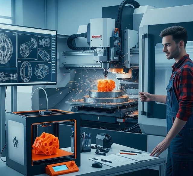 Additive vs Substractive Manufacturing