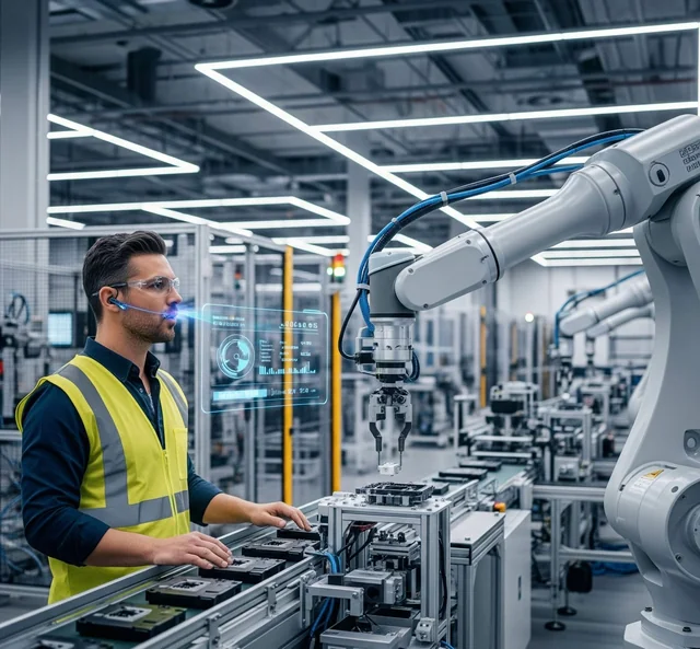 Voice-Controlled Manufacturing Environments