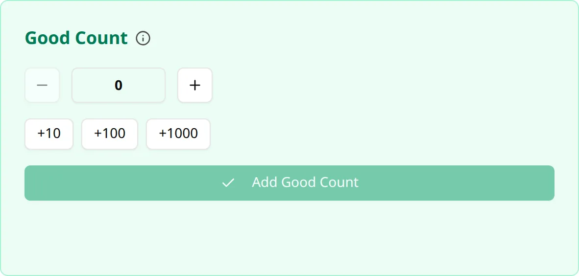 Good Count